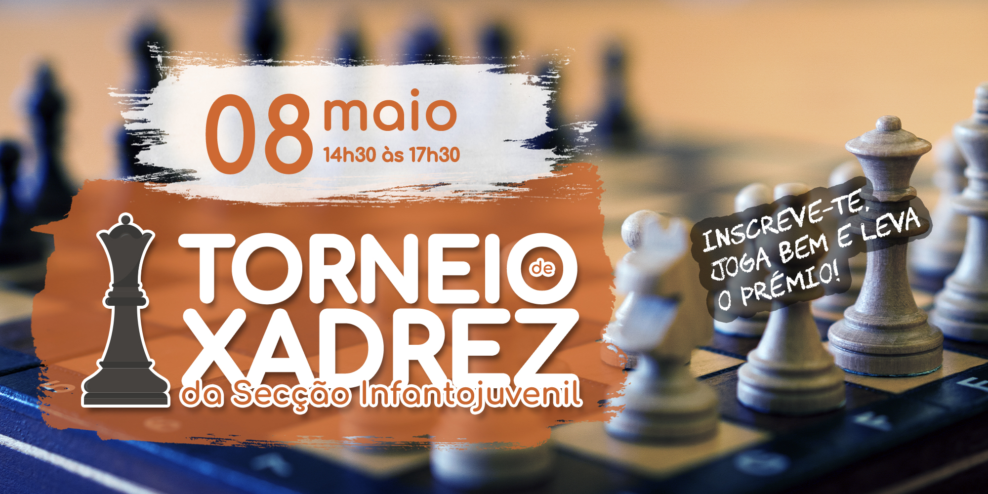 Participe do 1º Torneio Inkluziva de Xadrez Escolar