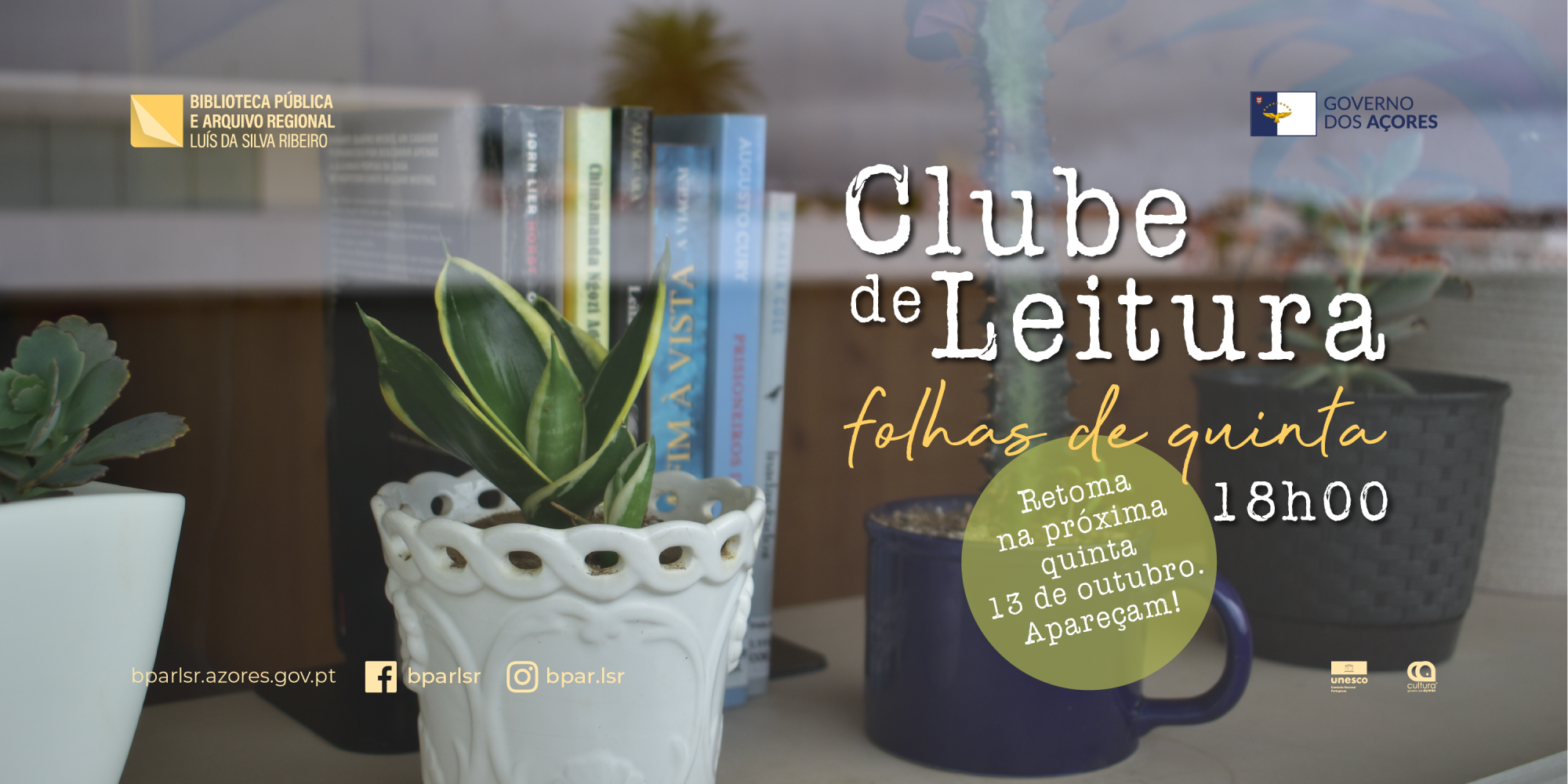 Clube de Leitura “Folhas de Quinta”