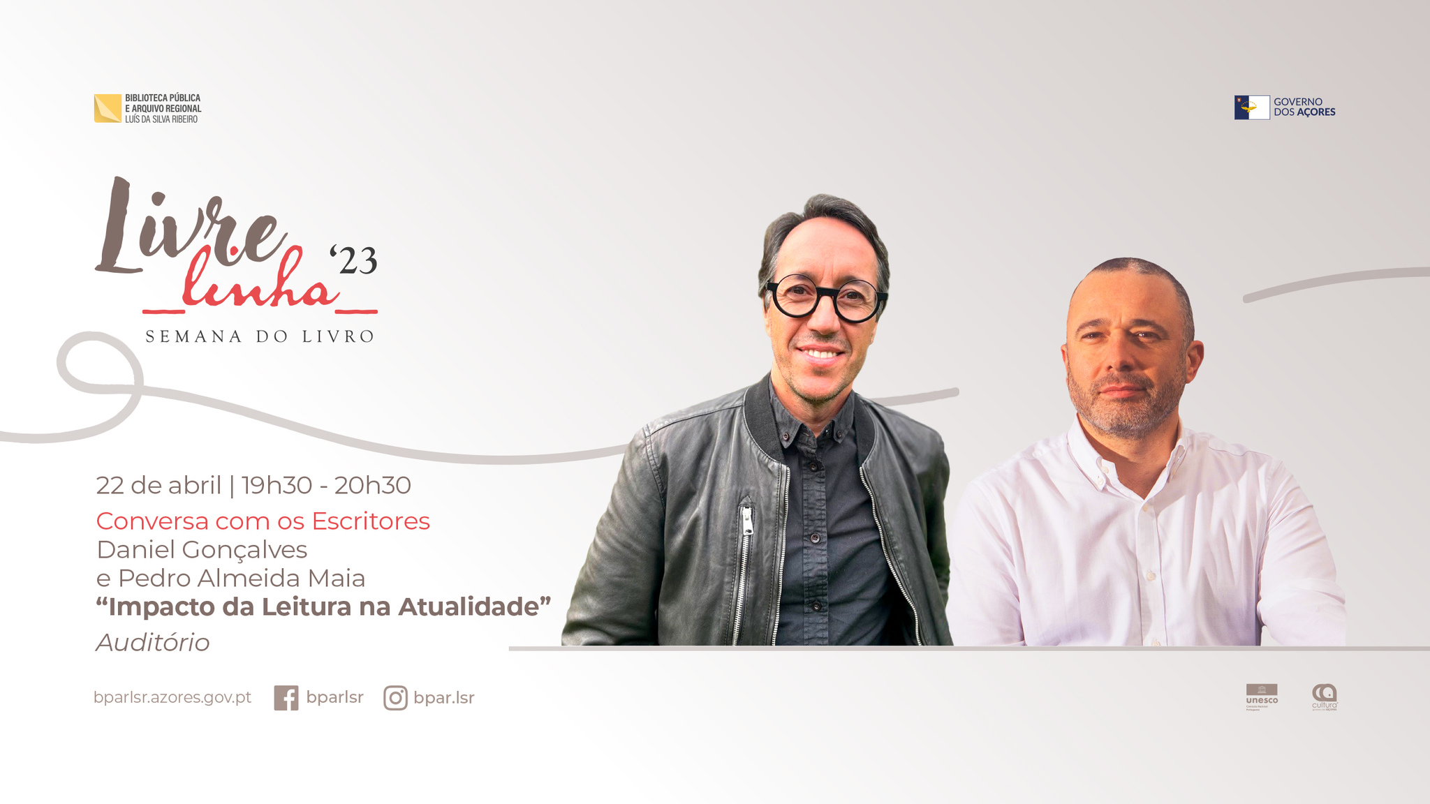 Encontro com os Escritores| Daniel Gonçalves e Pedro Maia