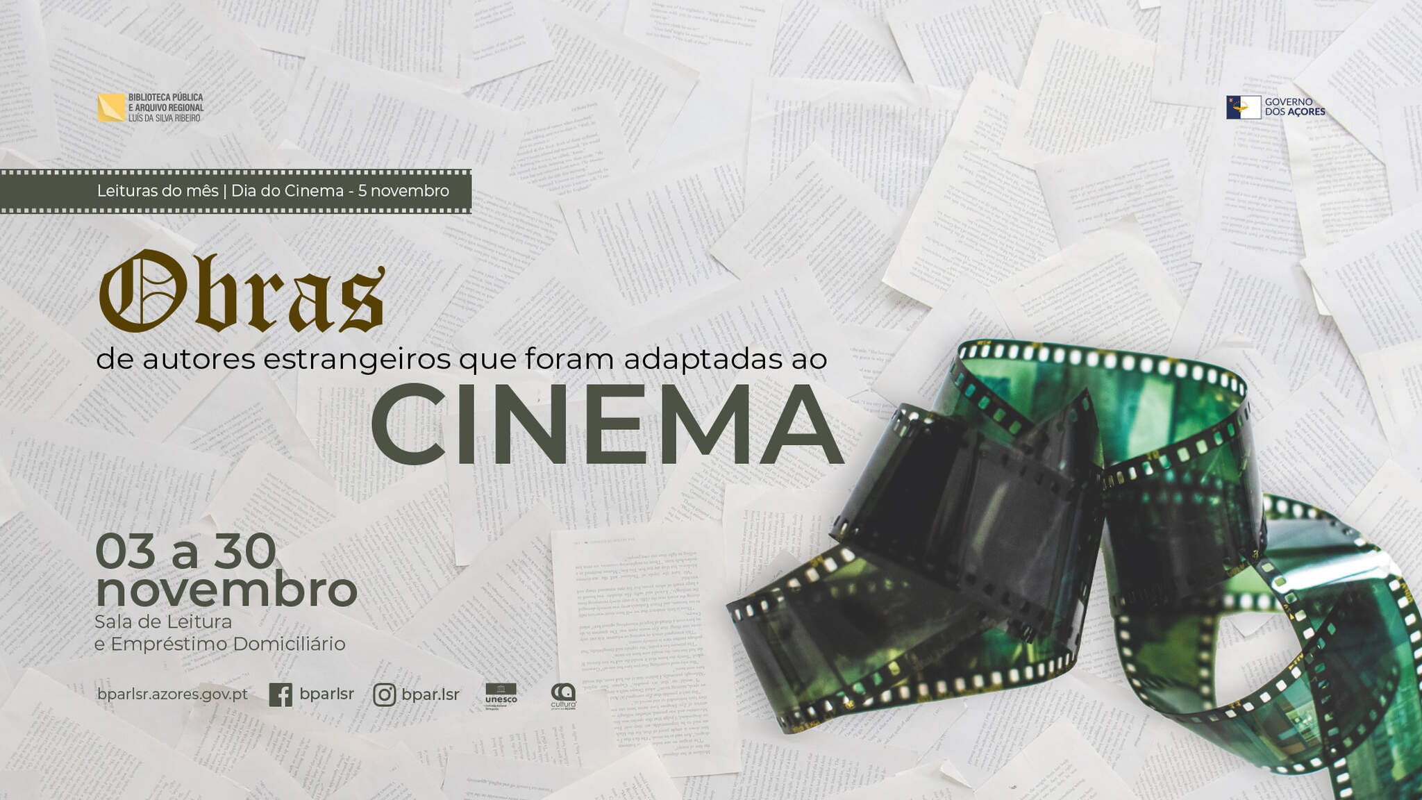 Mostra | Obras de autores estrangeiros que foram adaptadas ao cinema