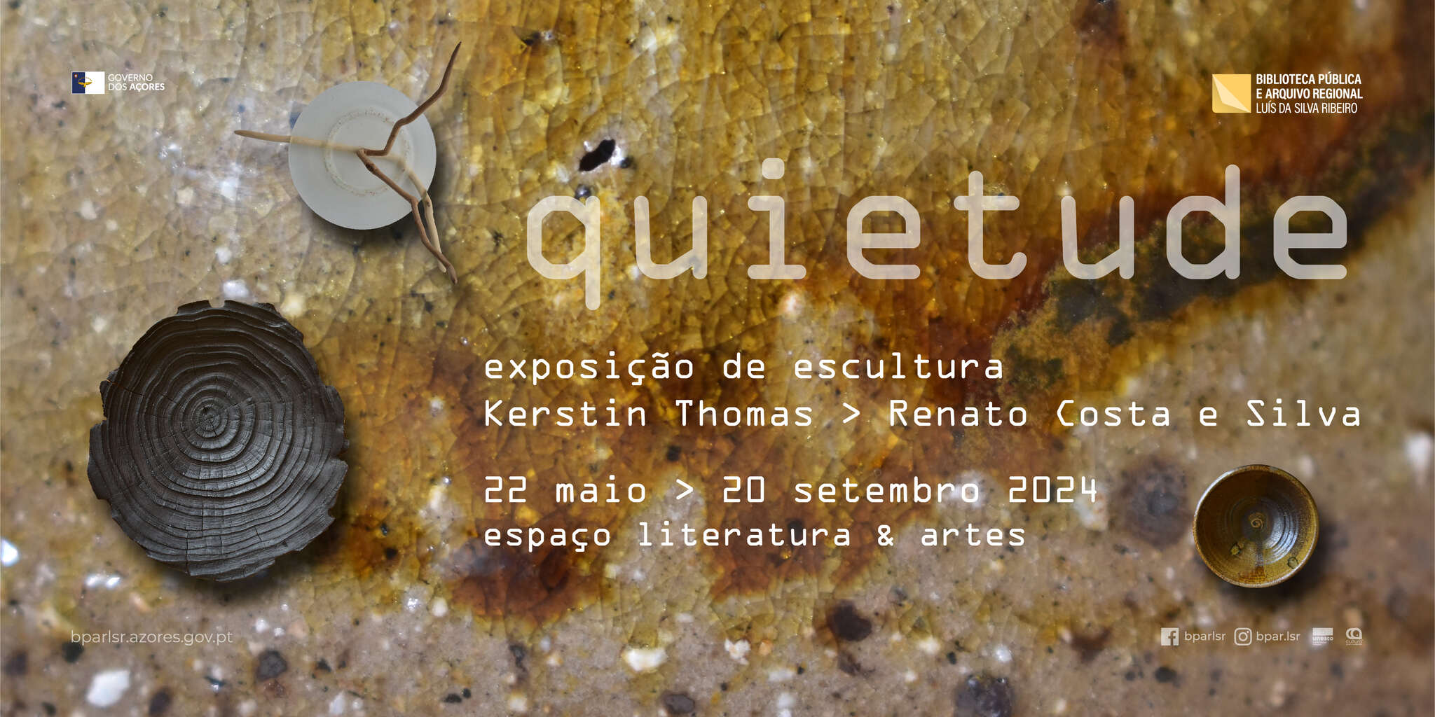 Exposição de escultura | Quietude
