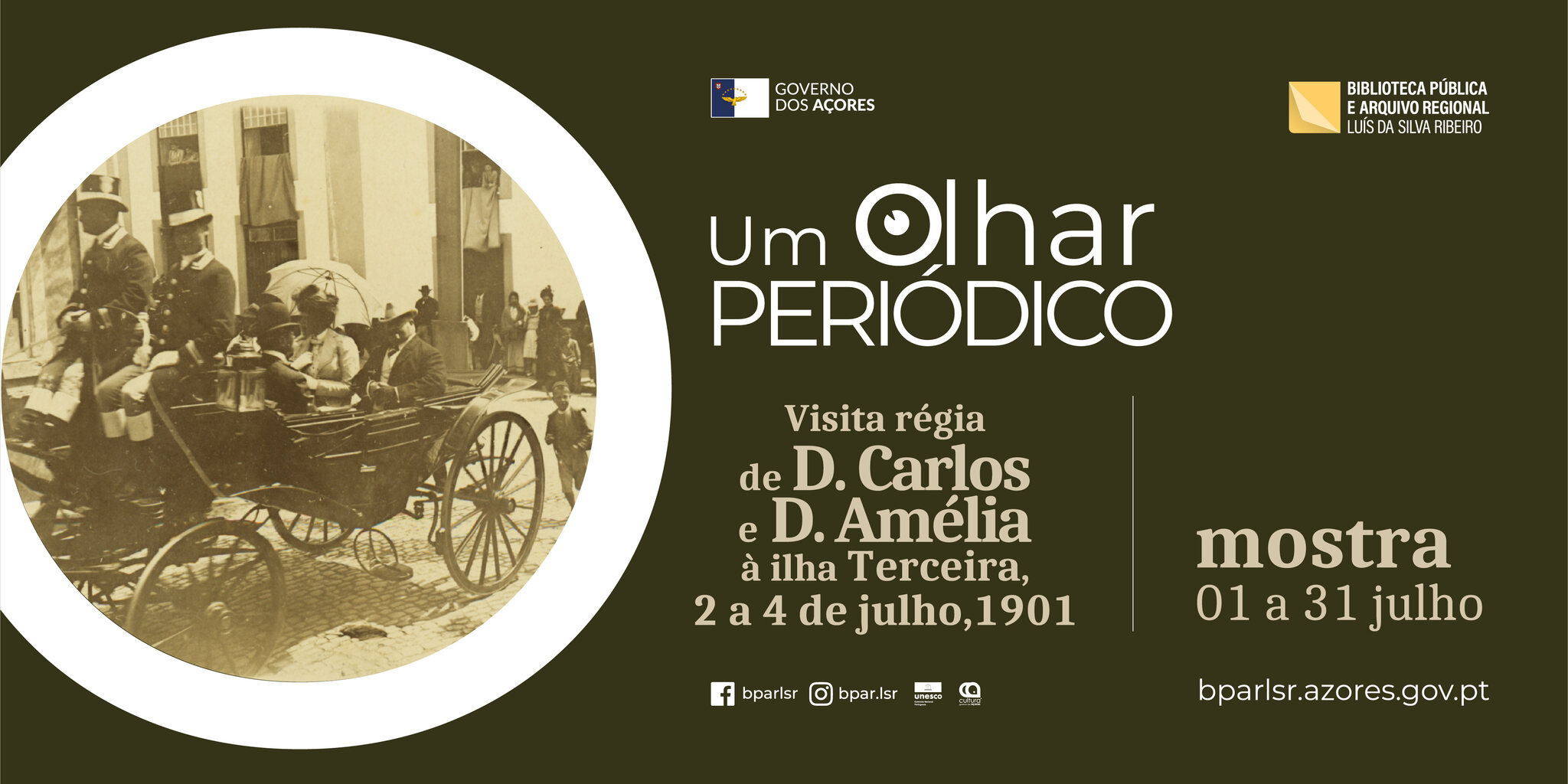 Visita régia de D. Carlos e D. Amélia à ilha Terceira, 2 a 4 de julho de 1901