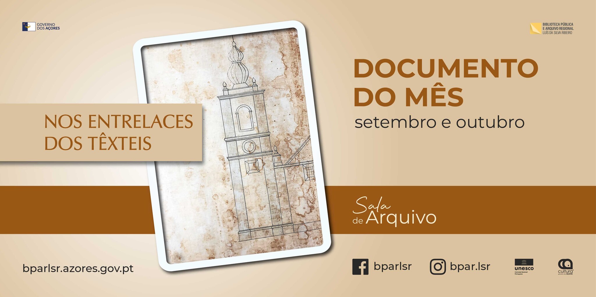 Documento do Mês | Nos entrelaces dos têxteis