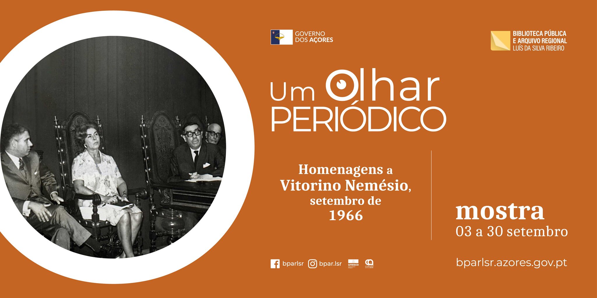 Um Olhar Periódico |Homenagens a Vitorino Nemésio, setembro de 1966