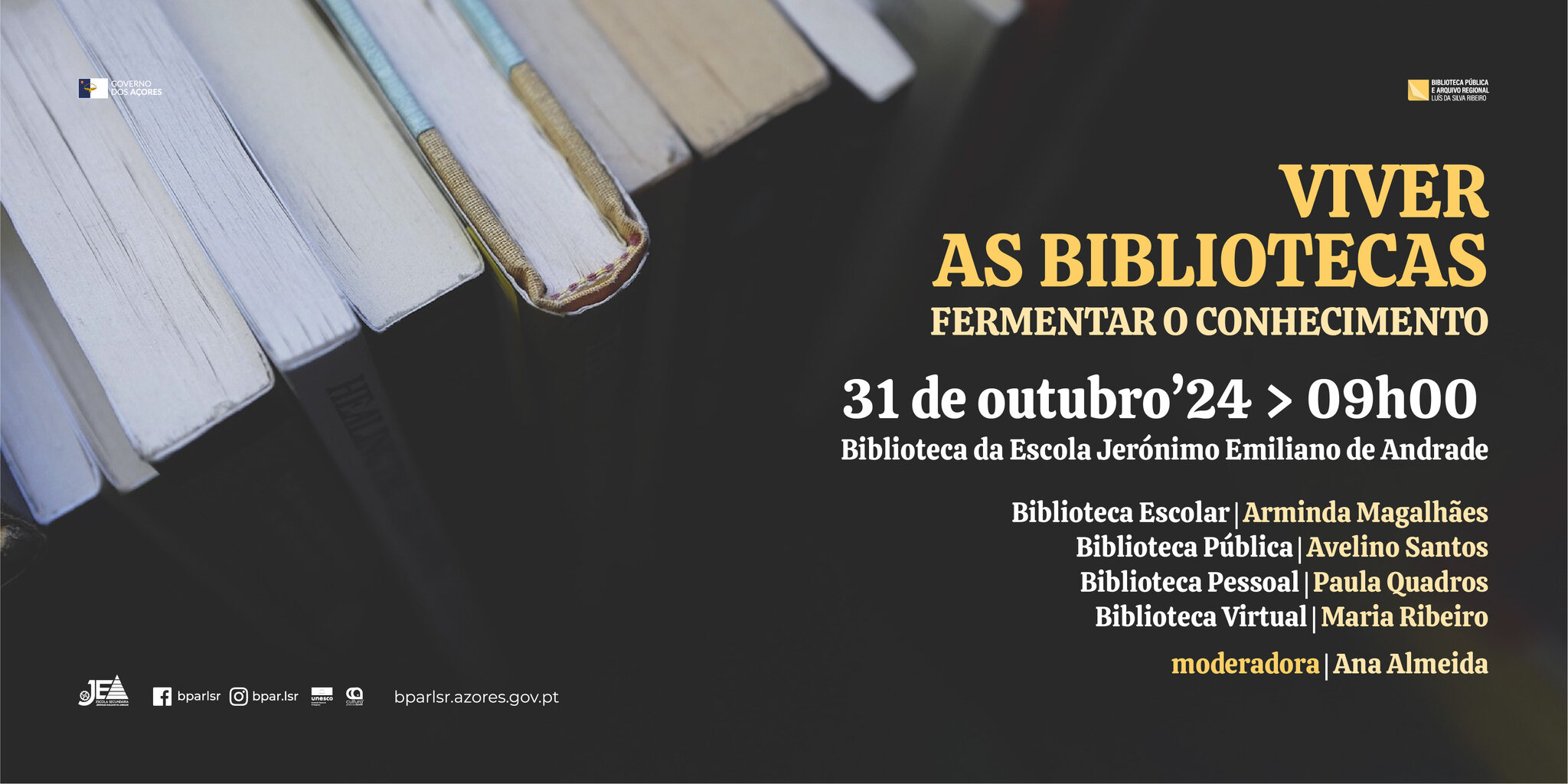 Conversa | Viver as Bibliotecas fermentar o conhecimento