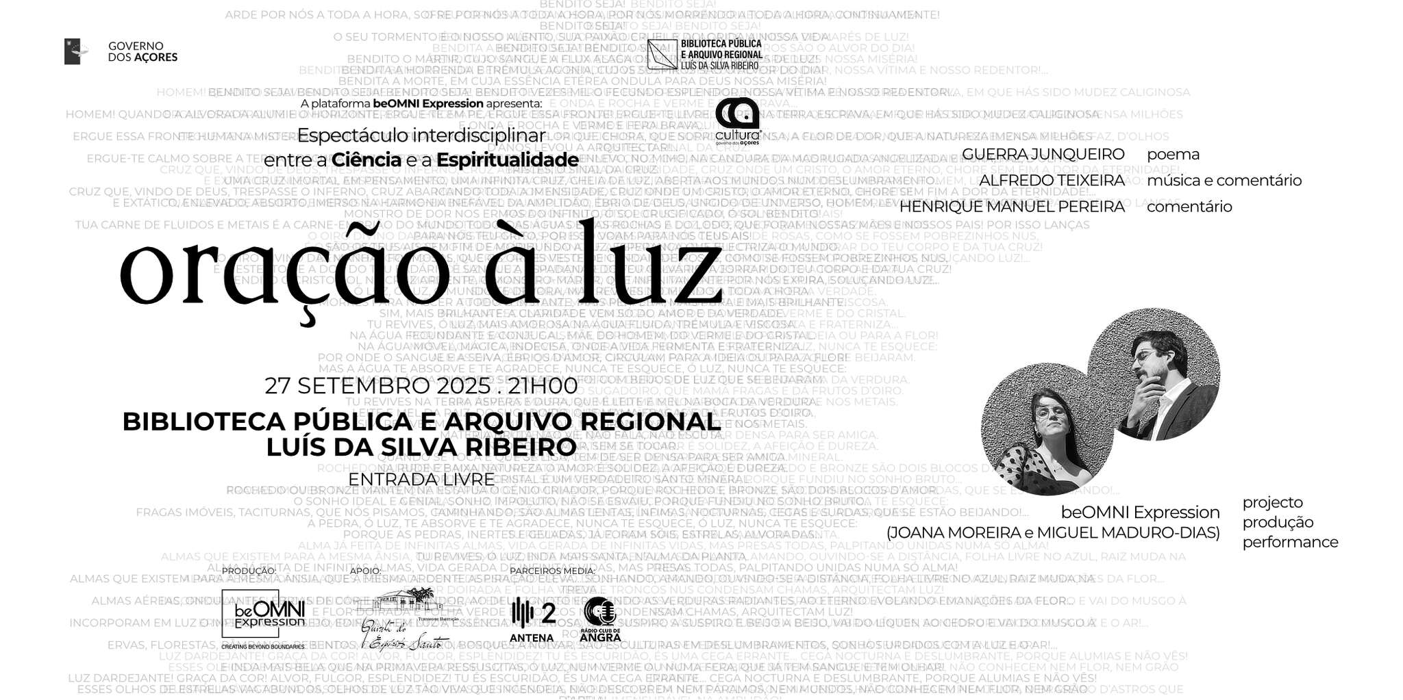 Ciclo para voz e piano | Oração à Luz