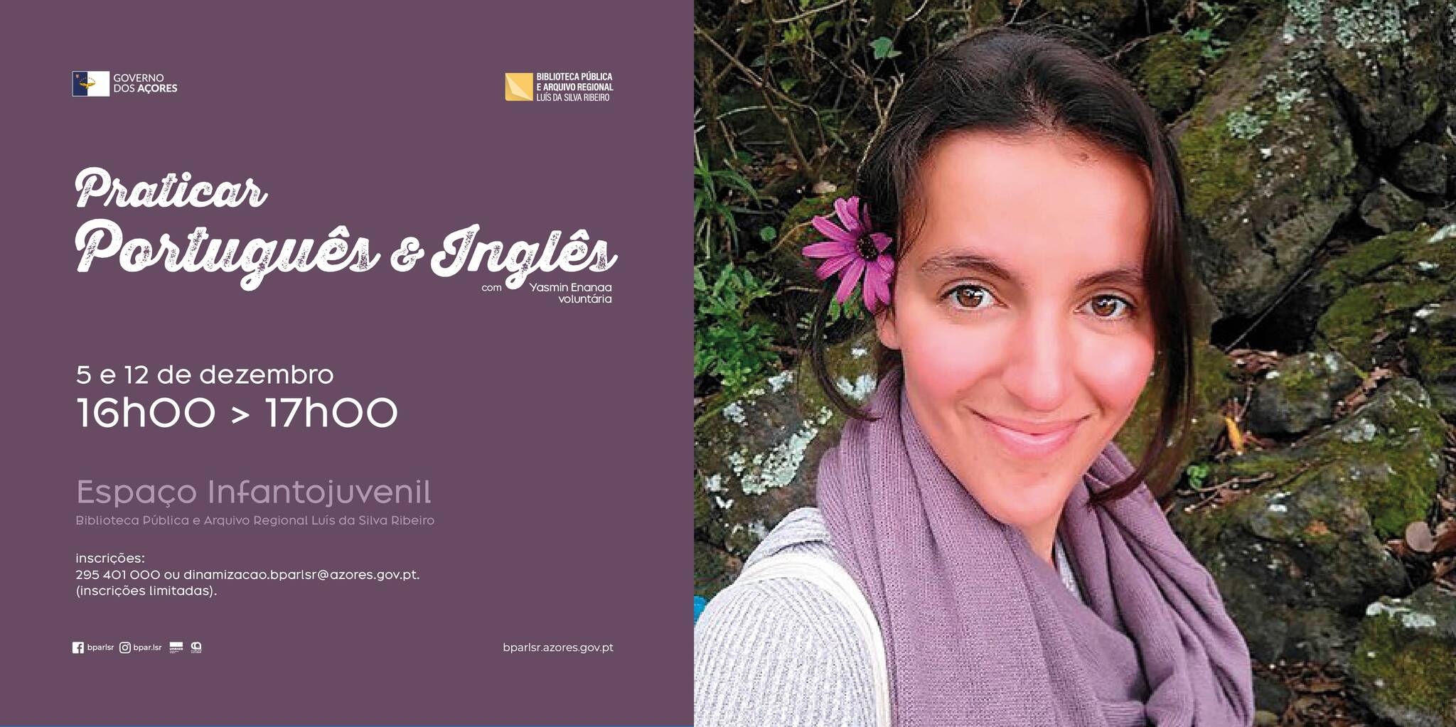 Praticar Português e Inglês com Yasmin Enanaa