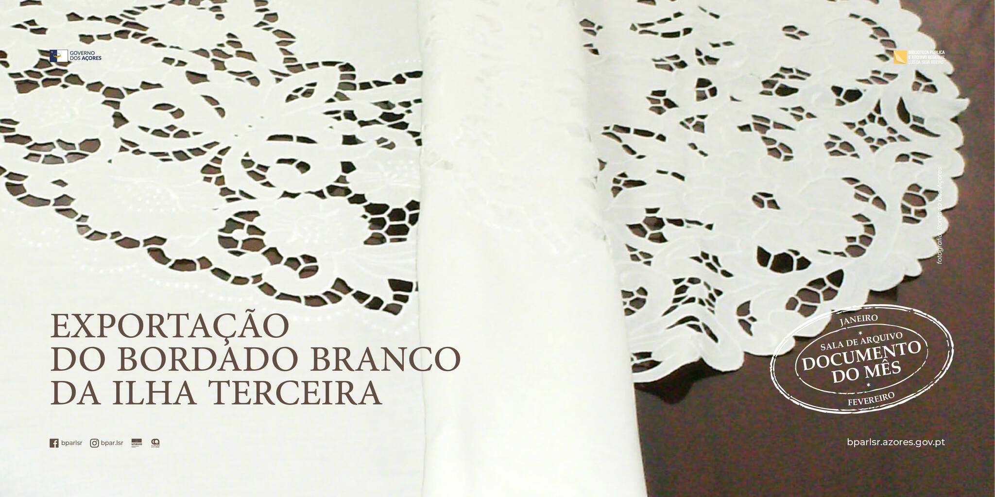 Documento do Mês | Exportação do Bordado Branco da Ilha Terceira