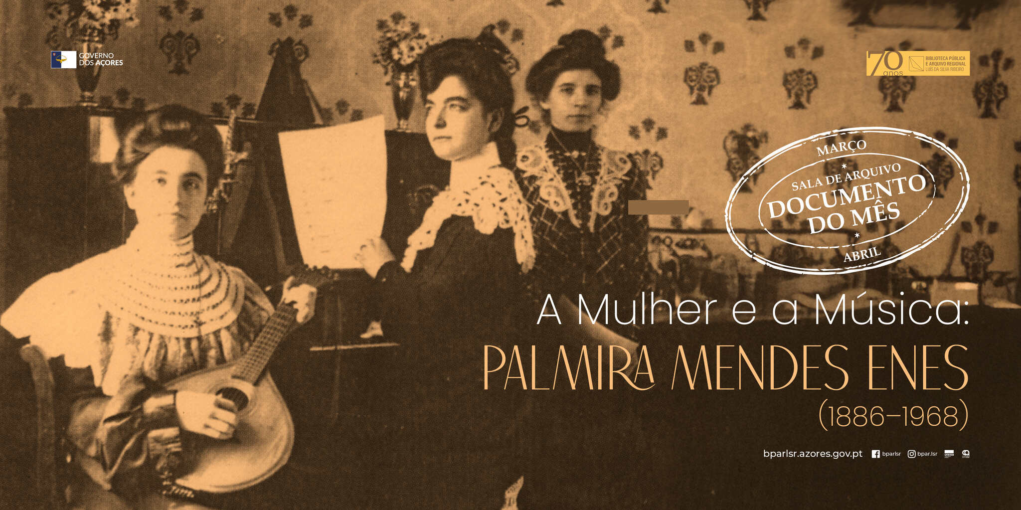 Documento do Mês – A Mulher e a Música : Palmira Enes Mendes (1886-1968)