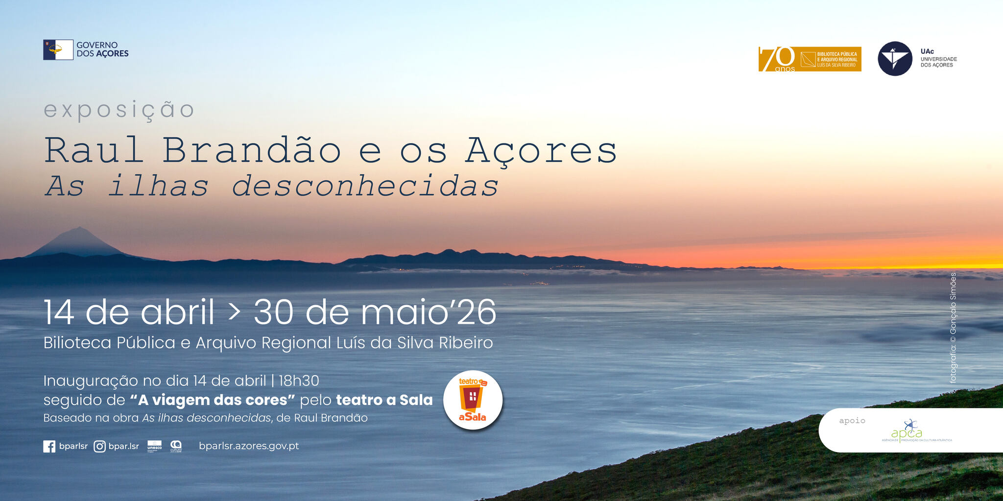 Exposição | Raul Brandão e os Açores: As ilhas desconhecidas