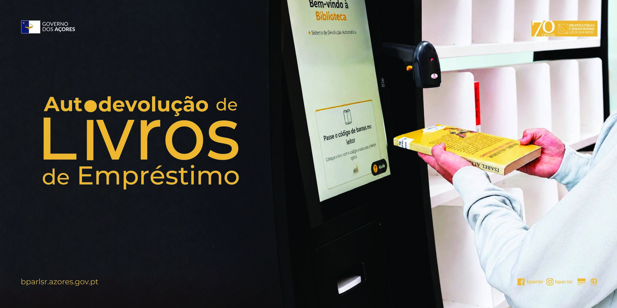 Máquina de autodevolução de livros