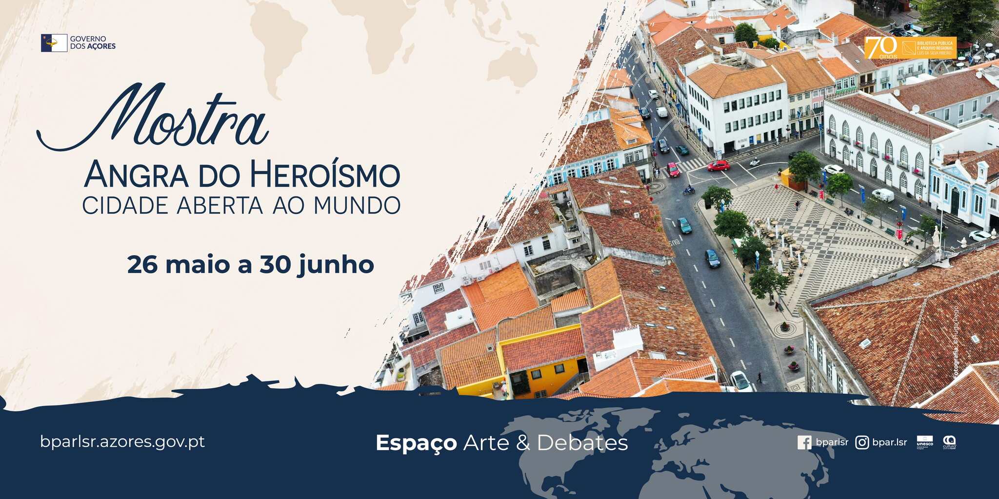 Mostra bibliográfica | Angra do Heroísmo: cidade aberta ao mundo