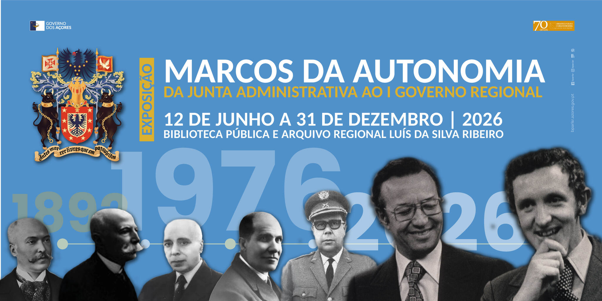 Exposição | Marcos da Autonomia da Junta Administrativa ao I Governo Regional