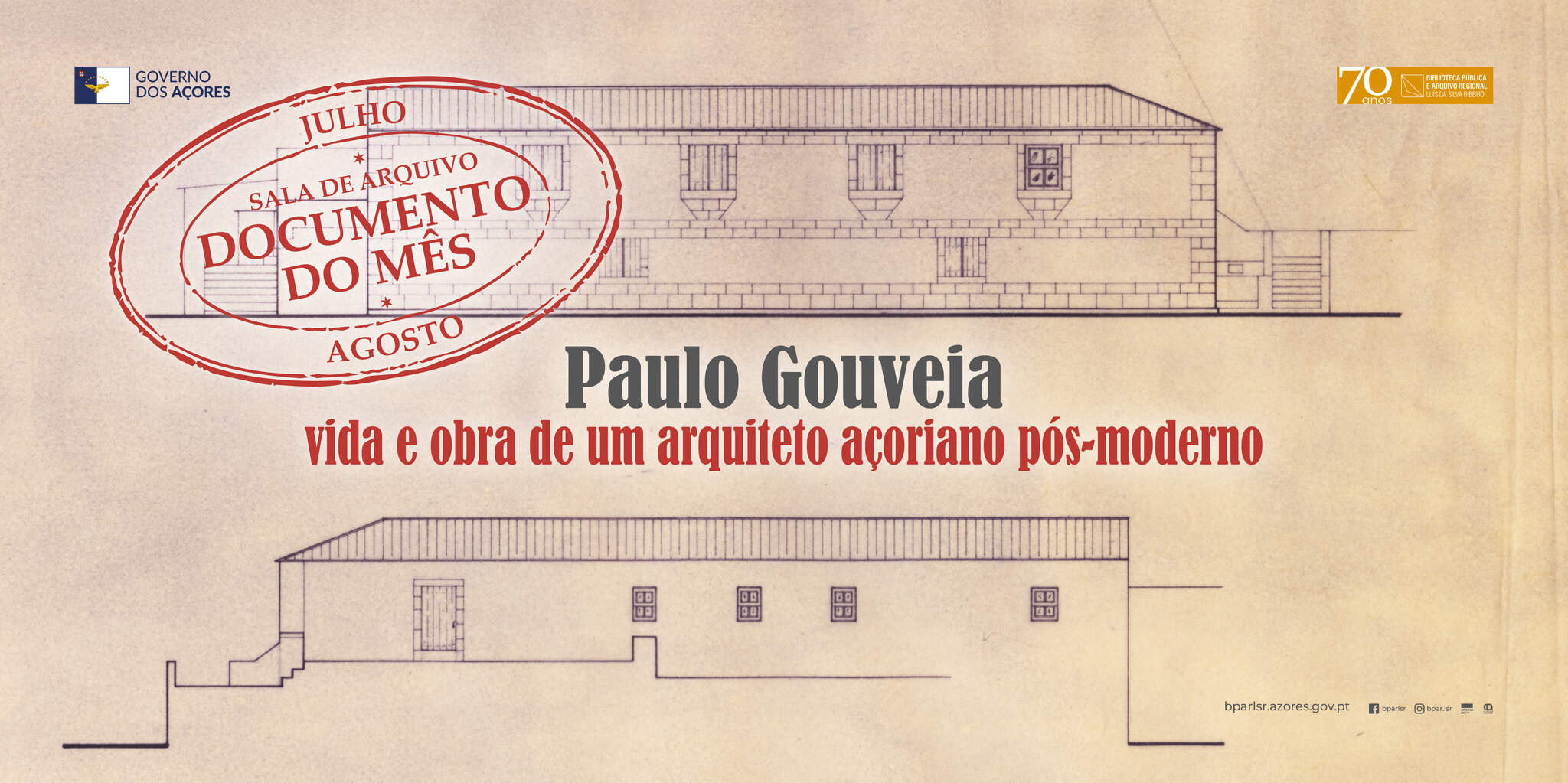 Documento do Mês | Paulo Gouveia: vida e obra de um arquiteto açoriano pós-moderno