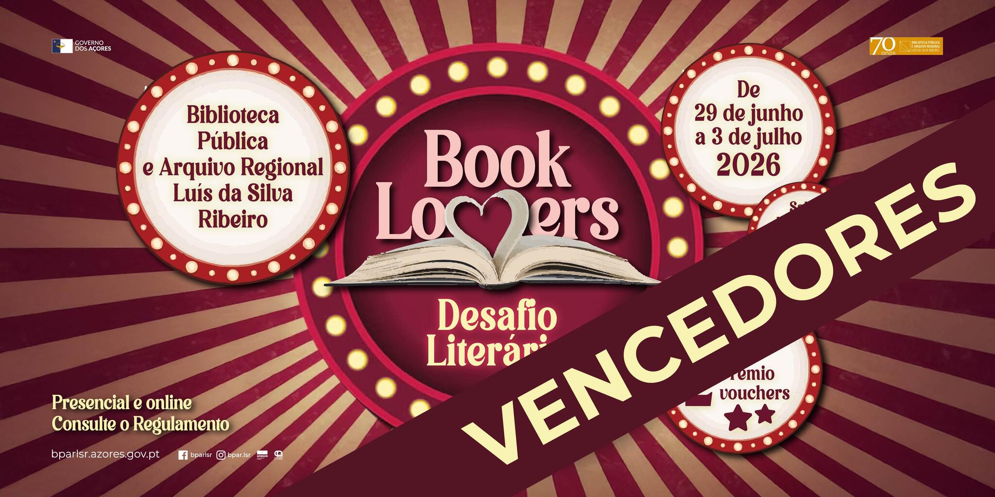 Vencedores do Desafio Book Lovers